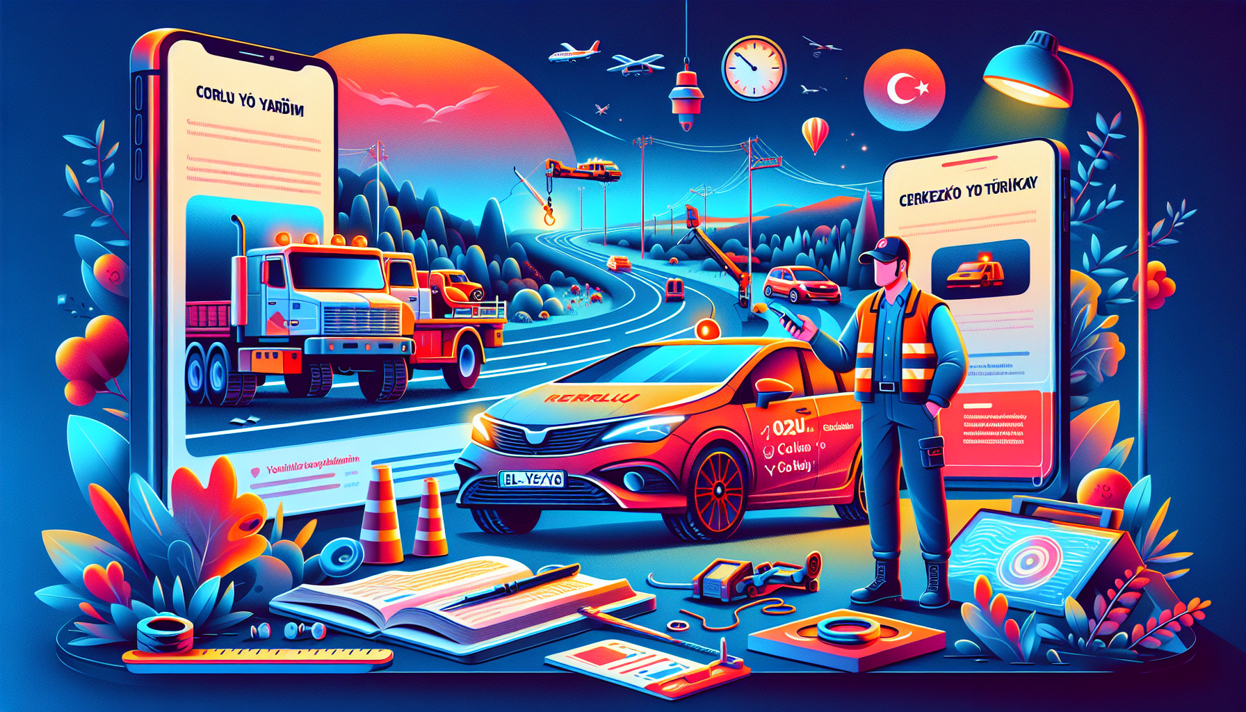 Çerkezköy ve Çorlu Yöresine Özel Oto Kurtarma