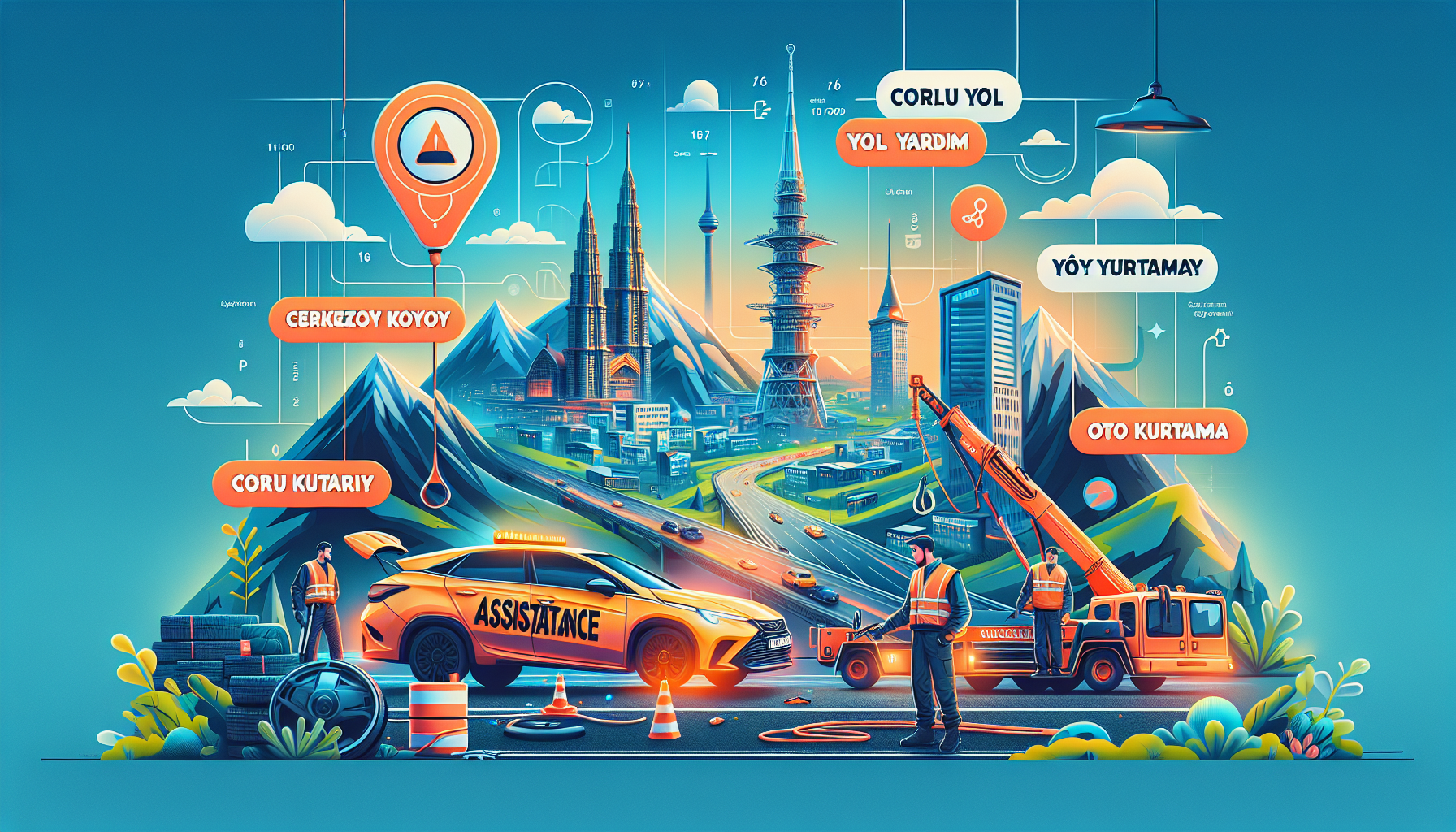 Çorlu ve Çevresi İçin Hızlı Oto Kurtarma Çözümleri